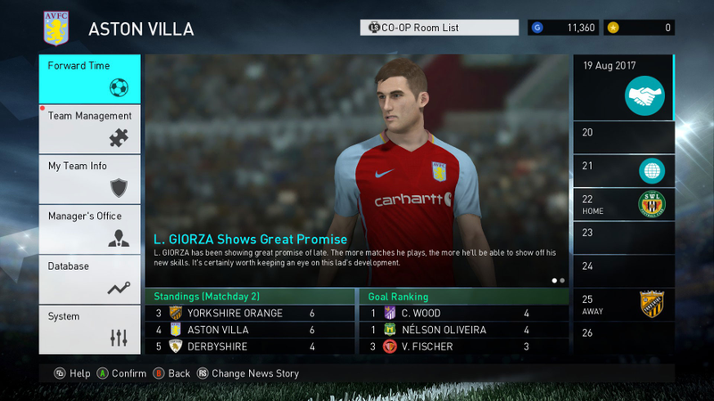 You could wake up from a ten-year coma and find your way around PES’ Master League.